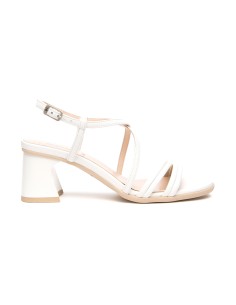 Nero Giardini sandalo in pelle con tacco comodo